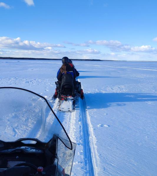 Sneeuwscootertocht Lulea