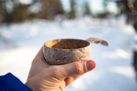 Visit Inari - hot beverage