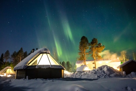 Aurora Cabin Glass Igloo Apukka Resort Rovaniemi Lapland Finland 1500x1000