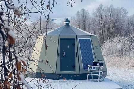 Best Arctic Aurora Hut Glass Igloo