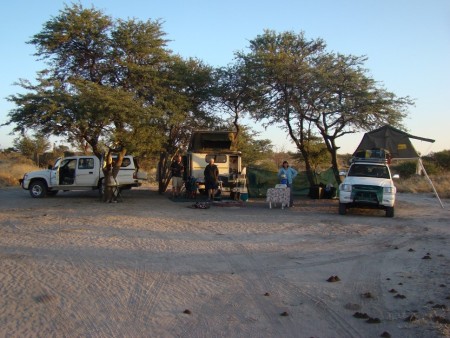 Centrale Kalahari Sunday Pan Campsite 03