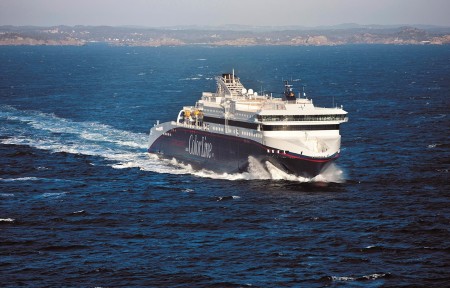 Colorline Ferry Hirtshals Kristiansand Ochtend Afvaart SuperSpeed2 CLL Dag G Nordsveen