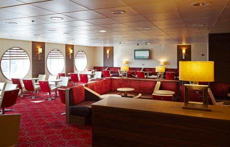 Colorline Ferry Hirtshals Larvik Middag Afvaart SuperSpeed 2 Centrum Seating CLL Dag G Nordsveen