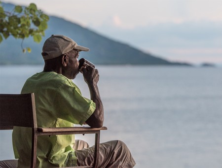 Domwe Island Malawimeer Malawi