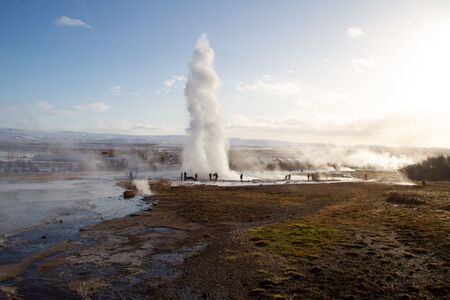 Fly Drive Dri%CC%81fa Noorderlicht%2C Geisers %26 Lagoon Op IJsland Strokkur