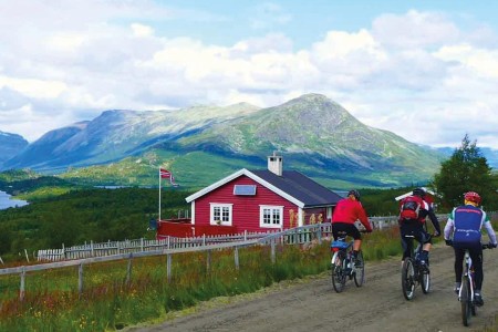 Gomobu Fjellstue Fietsen Zomer