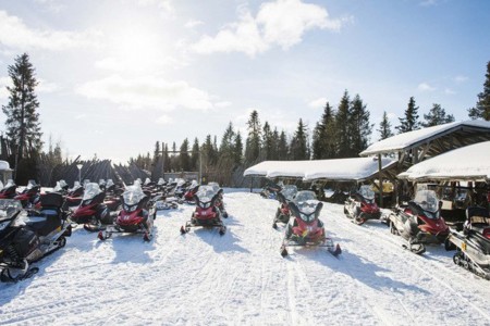 Harriniva Hotels %26 Safaris Snowmobiles 12