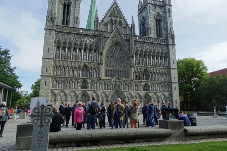 Havila Kystruten Trondheim Domkerk Douwe Baas