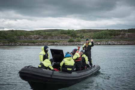 Havila Excursies Trondheim Tromso RIB Stott Brygge Benjamin A Ward VisitNorway