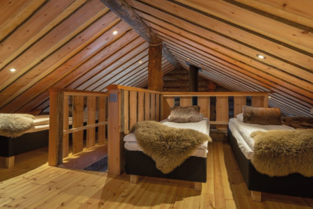 Inari Wilderness Hotel Log Cabin Loft