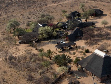 Kalahari Bushbreaks Bovenaanzicht