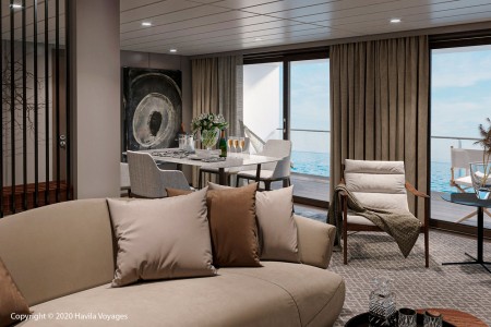 Presidential Suite Copyright Havila Voyages