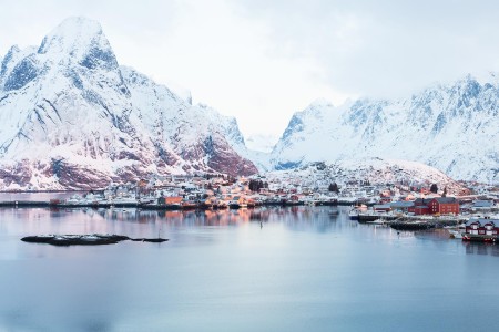 Reine Sunrise At Reine Lofoten Sven Erik Knoff VisitNorway Com