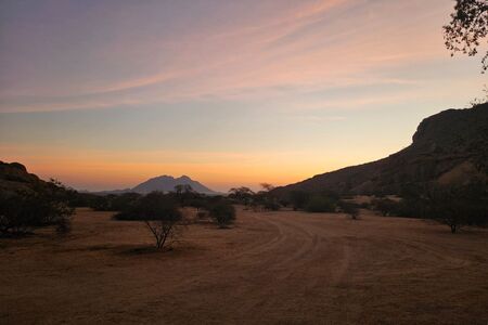 Spitzkoppe Zonsondergang Cape