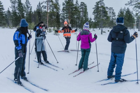 Visit Inari   Langlaufen