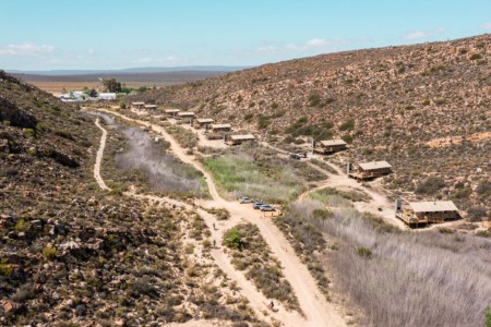 Africamps Karoo 1 Hex Valley Bovenaanzicht
