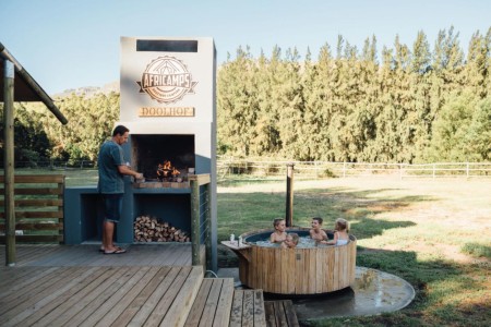 Africamps Wellington Doolhof Jaccuzi Braai Cape