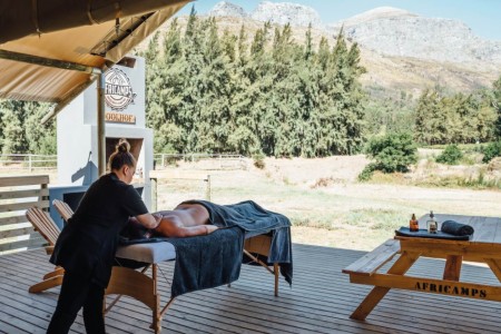 Africamps Wellington Doolhof Massage Cape