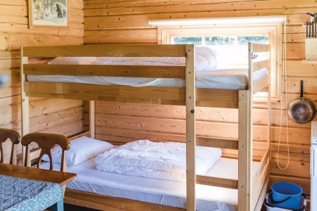 Alevi Camping Kampeerhut 4 Pers Binnen Stapelbed