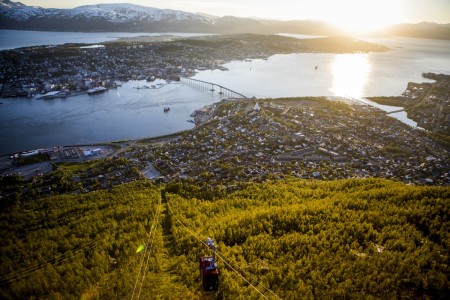 Auto Hotelrondreis Finland Noordkaap Noorwegen Ran Cable Car Tromso Chrisitan Roth Christensen Visitnorway