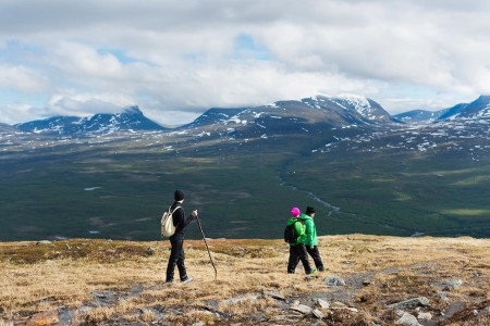 Autorondreis Lapland Kalle Ulf Lundin Mountain Hike