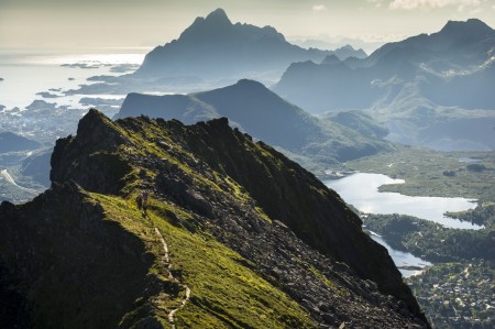 Autotour Thor Hiking At Floya In The Lofoten Islands Ch Visitnorway