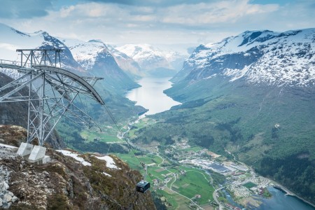 Autovakantie Noorwegen Embla Loen Skylift Bard Basberg Loen Skylift