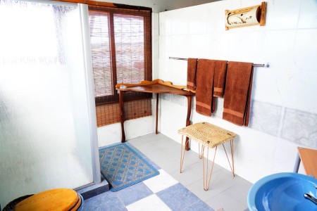 Badkamer Nkwazi Lodge