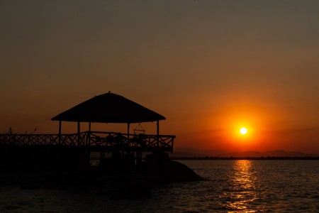 Blue Zebra Island Lodge Malawimeer Zonsondergang Ramon Lucas