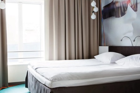 Comfort Hotel Vesterbro Tweepersoons Bed Cape