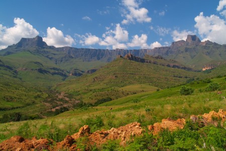 Drakensbergen Suid Afrika Reise Amfitheater