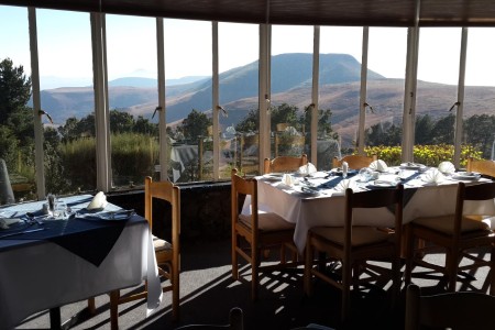 Eetzaal Witsieshoek Mountain Lodge