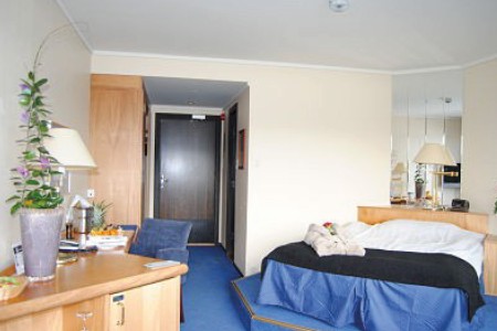 Farsund Fjordhotell Kamer Tweepersoons Bed Cape