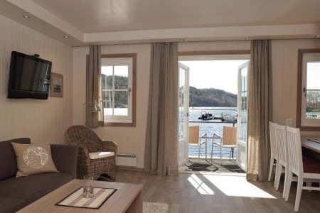 Farsund Resort Woonkamer Cape