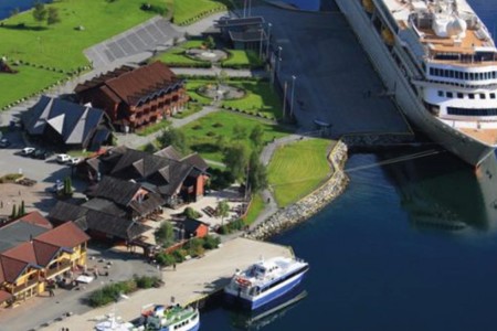 Flamsbrygga Hotel Boven Aanzicht Cape