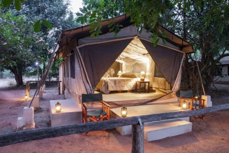 Flatdogs Camp South Luangwa Mike Varndell Safari Tent Front