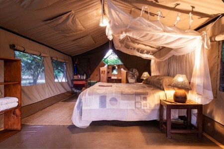 Flatdogs Camp South Luangwa Mike Varndell Safari Tent Front