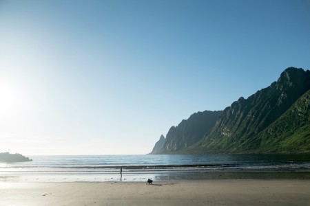 Fly Drive Noordkaap Nanna Ersfjordstranda Beach Senja Alexander Benjaminsen Visitnorway