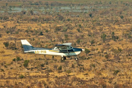 Fly In Vliegtuig Suid Afrika Reise