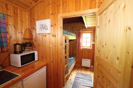 Fossumsanden Camping Hytte 1 Woonkamer