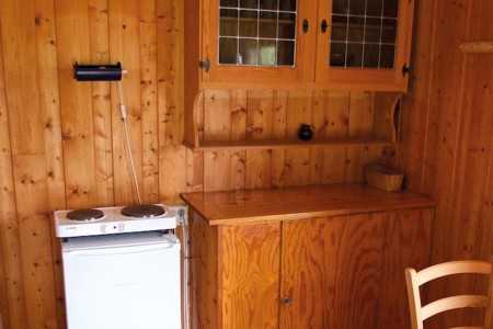 Fossumsanden Camping Hytte 4 Kitchenette