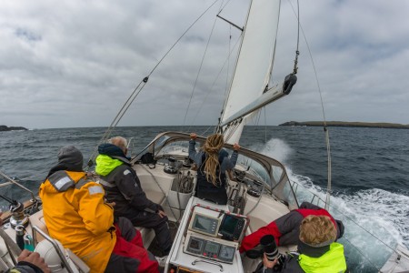 Foto Zeilreis Fair Isle Shetland Eilanden Zeilschip Cherokee 2 Copy Copy