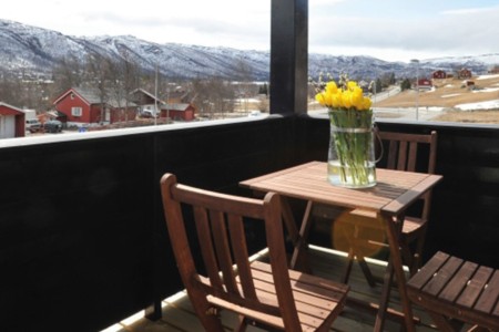 Geilo Ustedalen Resort Balkon Cape