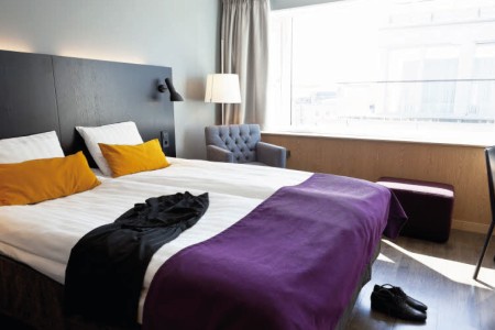 Goteborg Scandic Hotel Europa Tweepersoons Bed Cape