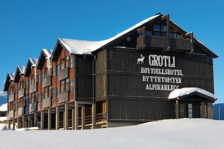 Grotli Hoyfjellshotell Sneeuw Cape