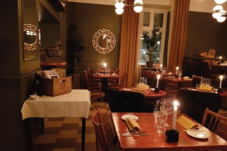 Haparanda Stadshotell Restaurant Overzicht Cape