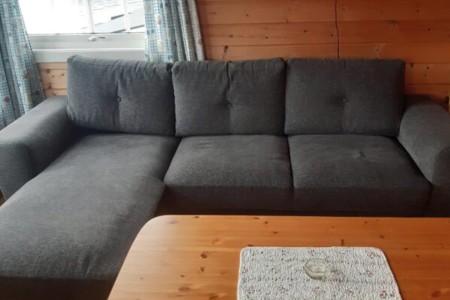 Hoyheimsvik Viki Fjordcamping Hytte 8 9 10 11 Woonkamer