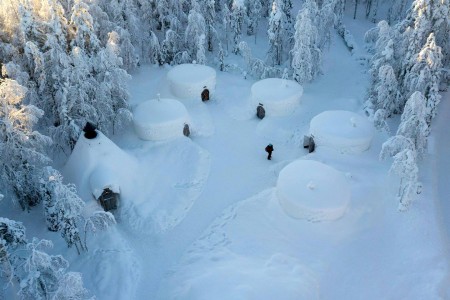 Iisakki Village Sneeuwiglo Ruka