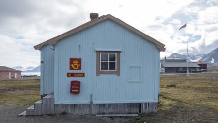 Ijsland Jan Mayen Spitsbergen Ny Alesund Postkantoor HGR Andreas Klaussner