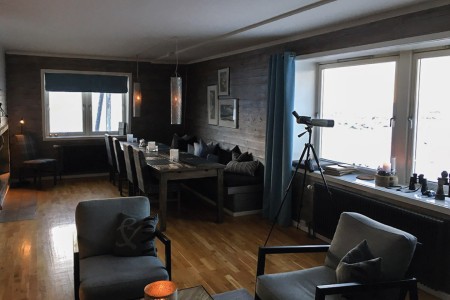 Isfjord Radio Lounge Uitzicht Cape